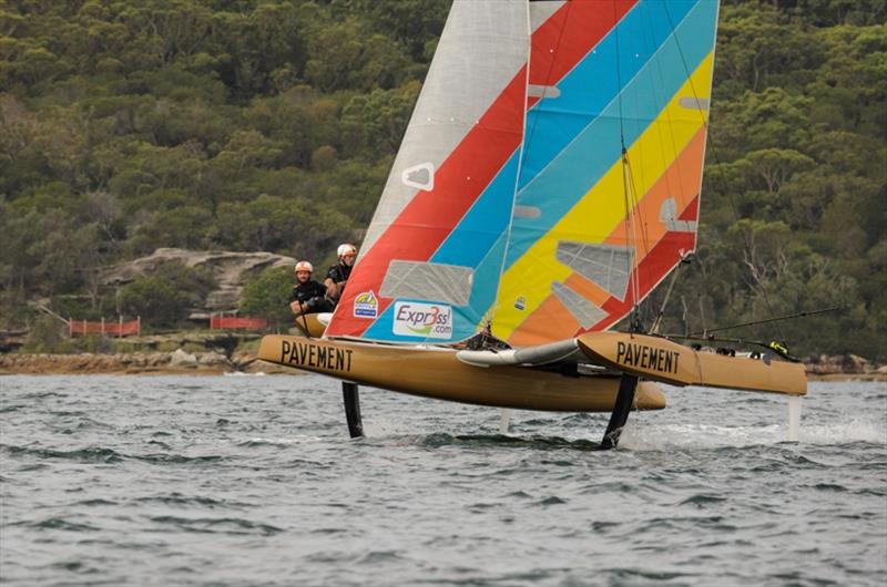 SuperFoiler Grand Prix in Sydney photo copyright Gavin Lewis taken at  and featuring the Superfoiler class