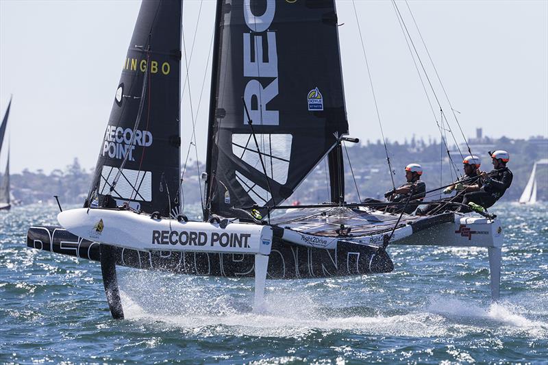 Record Point - SuperFoiler Grand Prix 2018 photo copyright Andrea Francolini taken at Woollahra Sailing Club and featuring the Superfoiler class