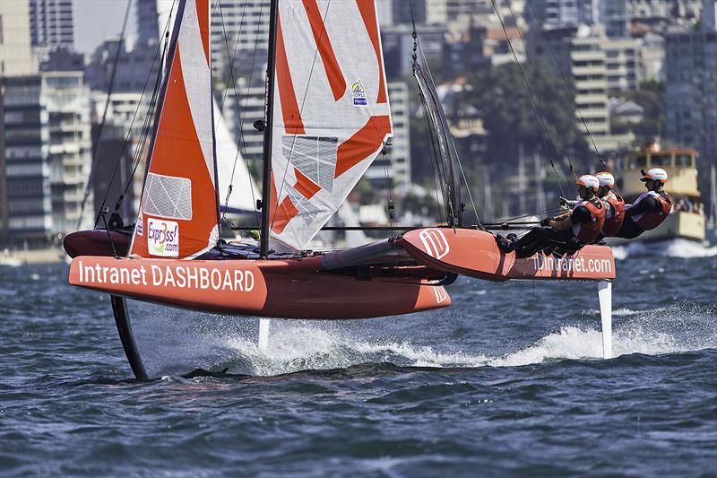 High Flying on board iD Intranet - photo © Andrea Francolini