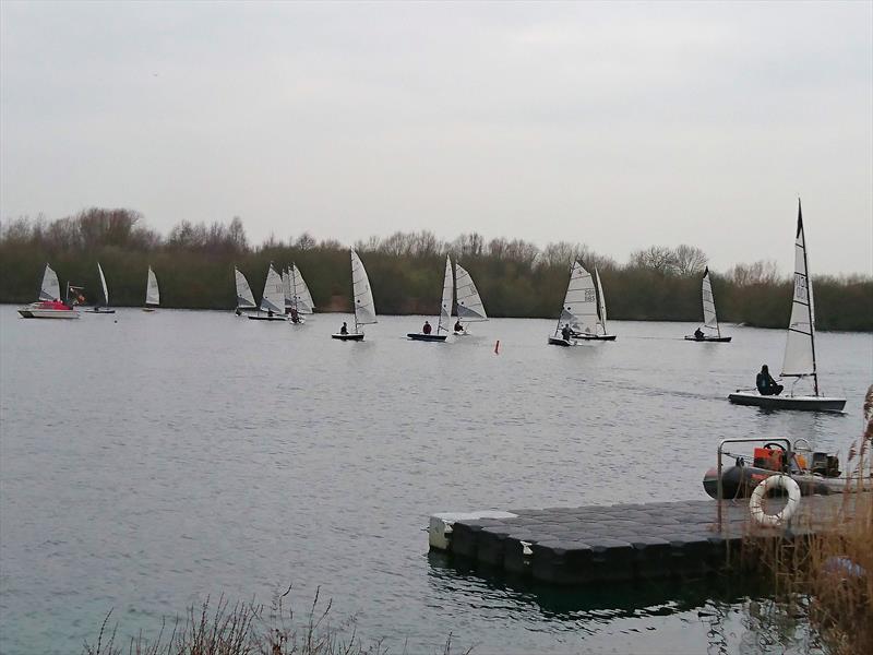 Noble Marine Supernova Travellers at Girton photo copyright Tony Bleasdale taken at Girton Sailing Club and featuring the Supernova class