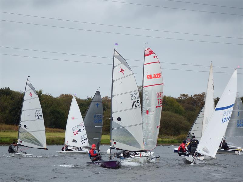 North West Senior Travellers at Elton photo copyright Dave Scott taken at Elton Sailing Club and featuring the Supernova class