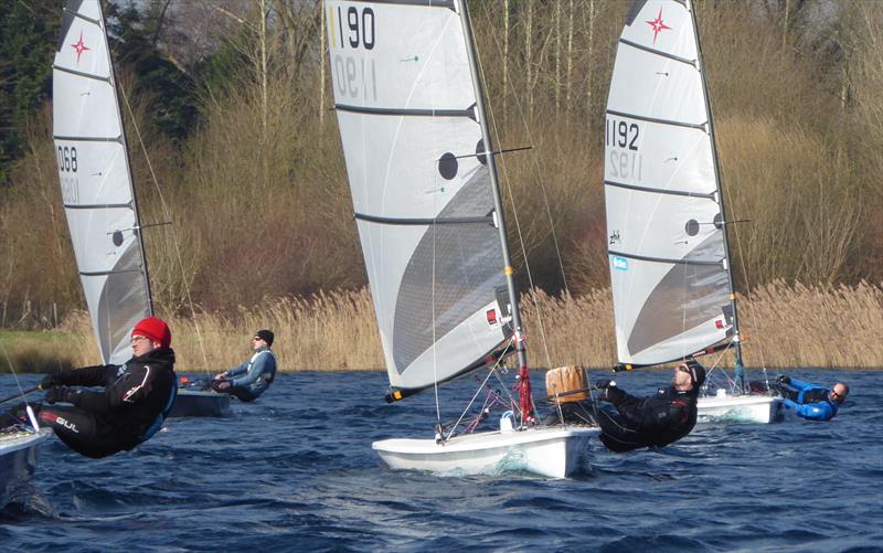 Supernova Winter Championship at Bowmoor photo copyright Peter Mackin taken at Bowmoor Sailing Club and featuring the Supernova class