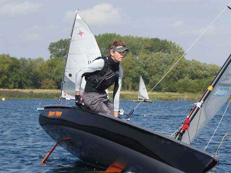 Chris Hawley photo copyright Douglas Roberts taken at Bowmoor Sailing Club and featuring the Supernova class