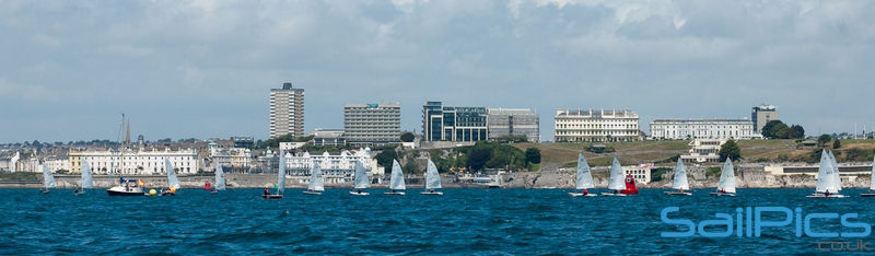 36 helms for the EFG Private Bank Supernova Nationals at Plymouth photo copyright www.SailPics.co.uk taken at Mayflower Sailing Club and featuring the Supernova class