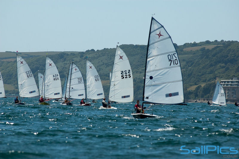 36 helms for the EFG Private Bank Supernova Nationals at Plymouth photo copyright www.SailPics.co.uk taken at Mayflower Sailing Club and featuring the Supernova class