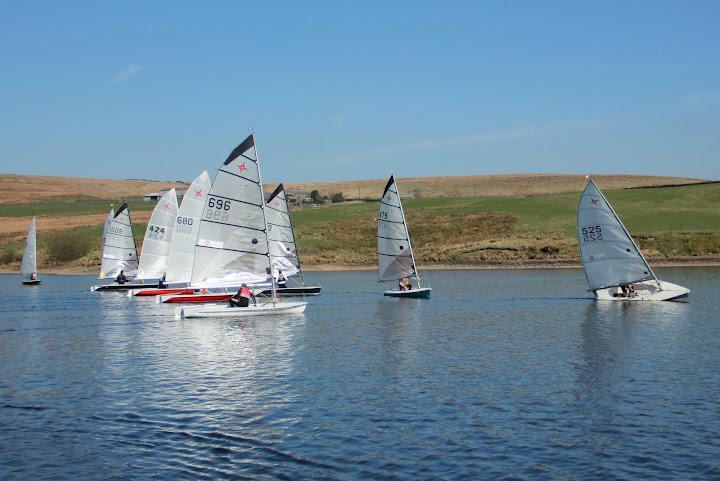 Sailing starts in Bolton Sailing Club Diamond Jubilee year photo copyright Dennis Shevelan taken at Bolton Sailing Club and featuring the Supernova class