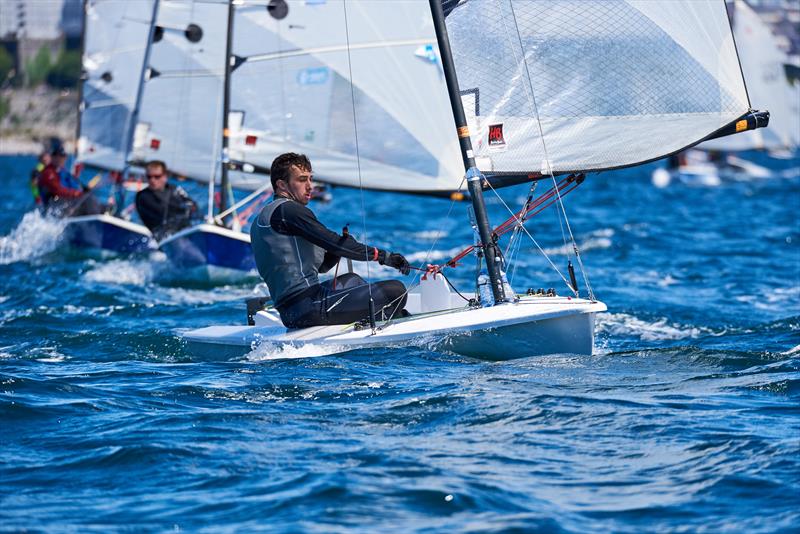 Alex Horlock at the 2017 Supernova National Championships photo copyright Richard Craig / SailPics.co.uk taken at Mount Batten Centre for Watersports and featuring the Supernova class