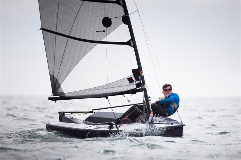 Alex Collins was sixth overall in the Supernova National Championships at Paignton photo copyright Peter Mackin / www.pdmphoto.co.uk taken at Paignton Sailing Club and featuring the Supernova class