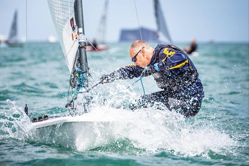 Gavin Young was fifth overall in the Supernova National Championships at Paignton photo copyright Peter Mackin / www.pdmphoto.co.uk taken at Paignton Sailing Club and featuring the Supernova class