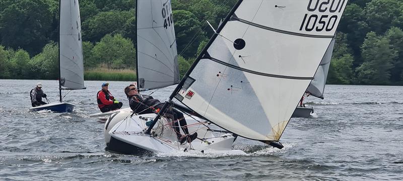 Mind those gusts during the Border County Midweek Series at Budworth photo copyright PeteChambers / @boodogphotography taken at Budworth Sailing Club and featuring the Supernova class