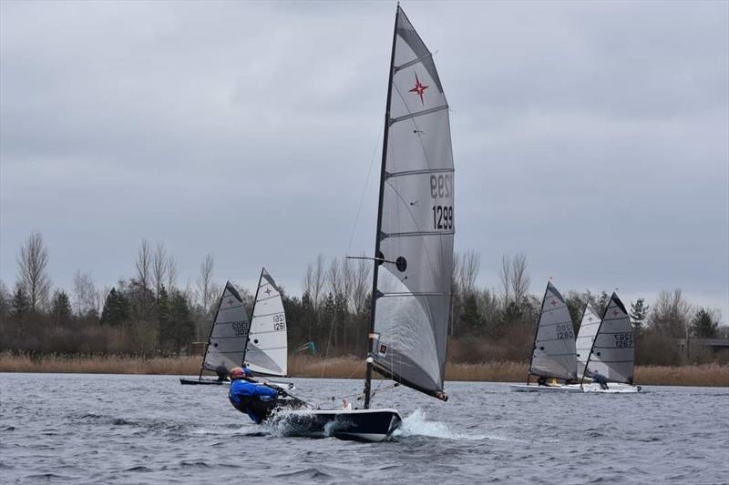 Supernova Winter Championships at Bowmoor photo copyright James Pollard taken at Bowmoor Sailing Club and featuring the Supernova class