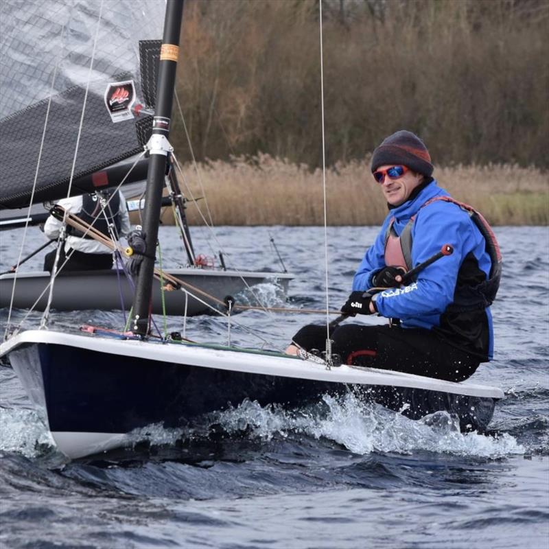 Will Gifford photo copyright Cotswold Sailing Club taken at Cotswold Sailing Club and featuring the Supernova class