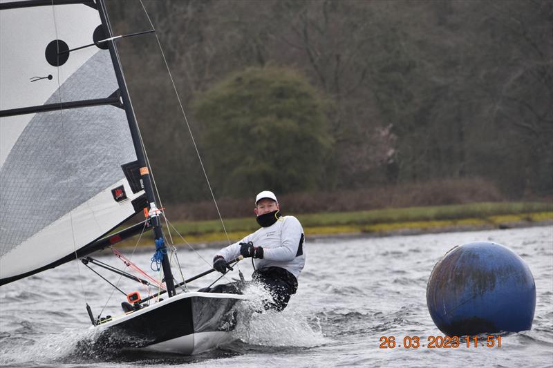 Steve Hawley photo copyright Helen Pennock taken at Bartley Sailing Club and featuring the Supernova class