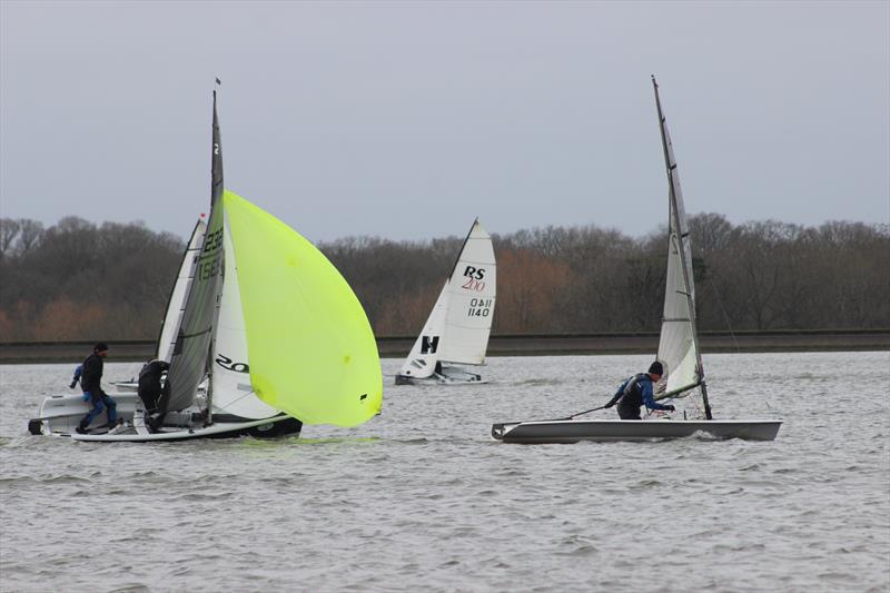 Bough Beech Icicle Series day 2 photo copyright Sarah Seddon taken at Bough Beech Sailing Club and featuring the Supernova class