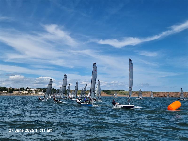 Windward mark rounding during the 2026 Supernova Nationals at Filey - photo © Tony Bleasdale