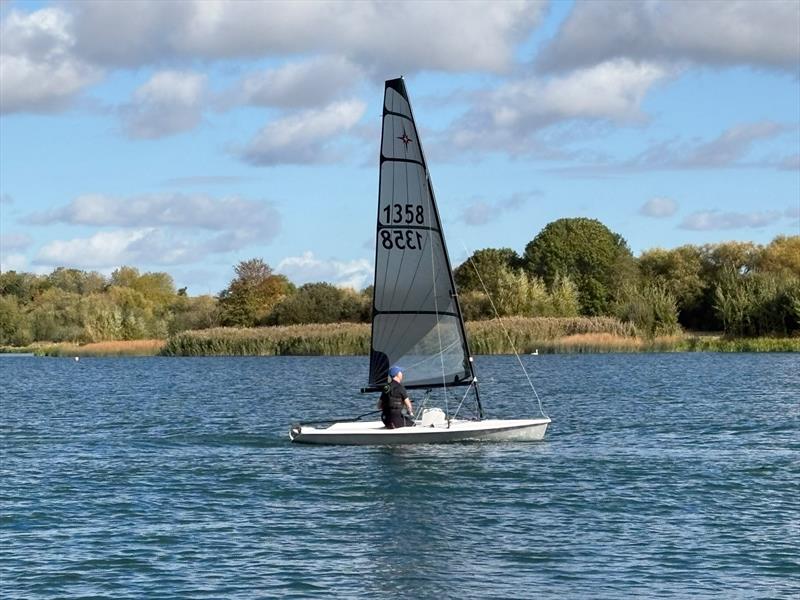 Gavin Young during the Noble Marine Southern Series Supernova Open at Haversham photo copyright Dave Johnson taken at Haversham Sailing Club and featuring the Supernova class