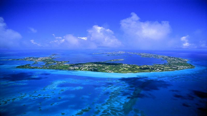 Aerial view of Bermuda - photo © Bermuda Tourism Authority