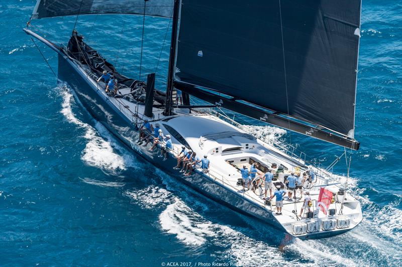 America's Cup Superyacht Regatta in Bermuda day 2 photo copyright ACEA 2017 / Boat International Media taken at  and featuring the Superyacht class