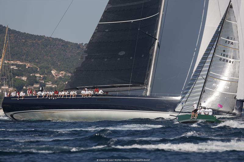 Les Voiles de Saint-Tropez Challenge Day photo copyright Gilles Martin-Raget taken at Société Nautique de Saint-Tropez and featuring the Superyacht class