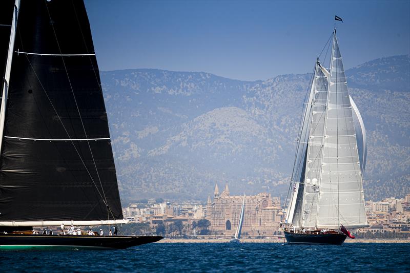 Meteor, the Royal Huisman 52m yacht, on the 2019 Superyacht Cup Palma final day - photo © Sailing Energy