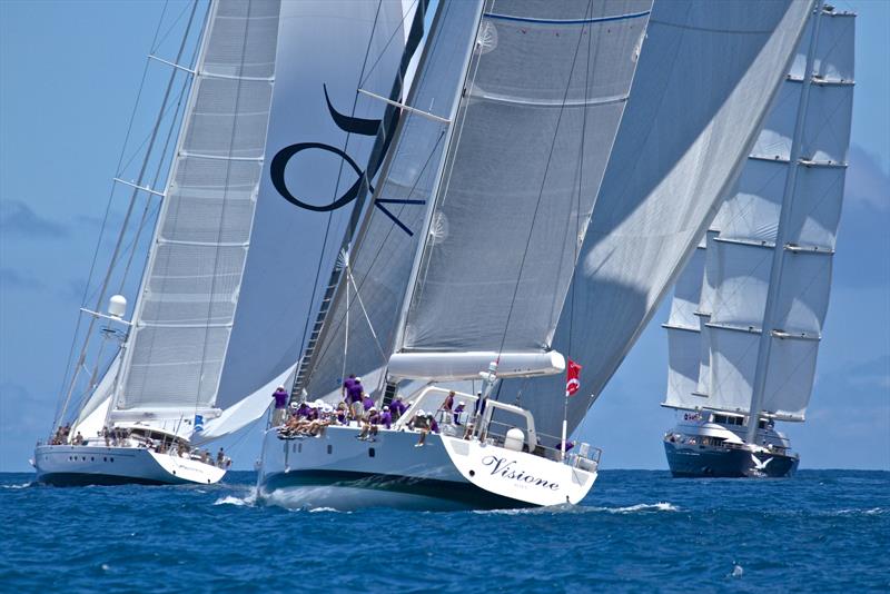 Superyacht Regatta, 2017 America's Cup, Bermuda, June 2017 photo copyright Richard Gladwell taken at Royal Bermuda Yacht Club and featuring the Superyacht class