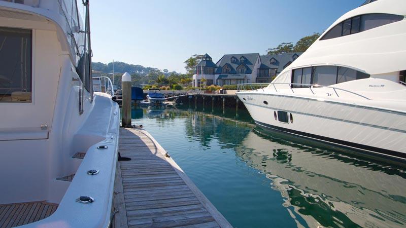 Anchorage Marina Upgrade completion brings water tourism to Port Stephens photo copyright Anchorage Marina taken at  and featuring the Superyacht class