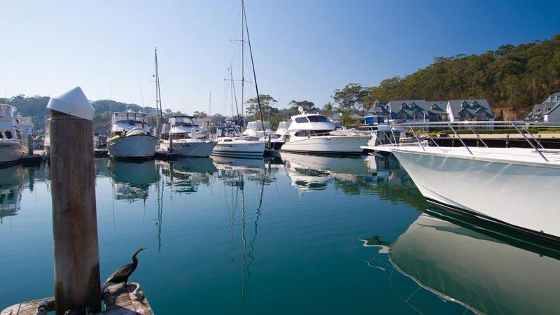 Anchorage Marina Upgrade completion brings water tourism to Port Stephens photo copyright Anchorage Marina taken at  and featuring the Superyacht class