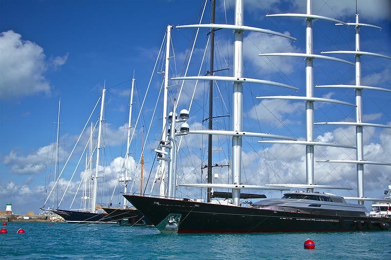 Queensland is aggressively expanding their superyacht servicing base - Bermuda for the 2017 America's Cup photo copyright Richard Gladwell taken at  and featuring the Superyacht class