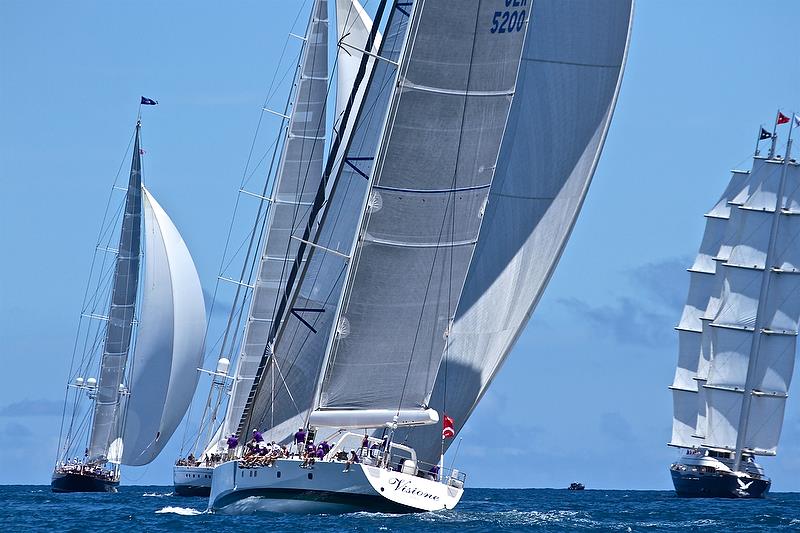 Superyacht racing is a vital part of the wider America's Cup event. - photo © Richard Gladwell