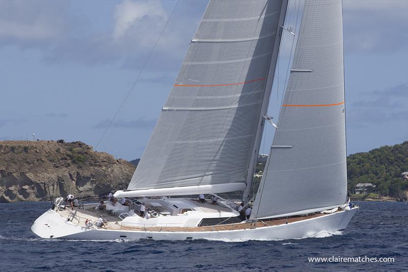 2019 Superyacht Challenge Antigua photo copyright Claire Matches / www.clairematches.com taken at  and featuring the Superyacht class