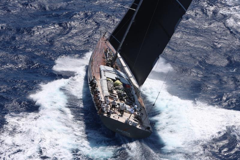 Superyacht Nikata was the winner of the Superyacht Class - RORC Caribbean 600 - photo © Tim Wright / Photoaction.com