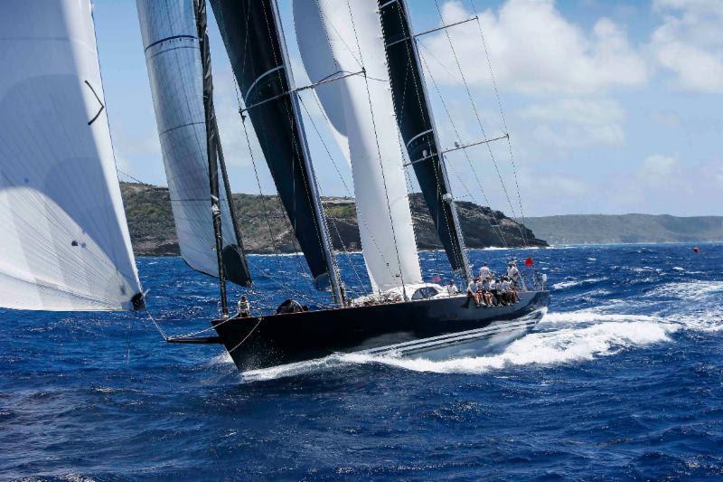 They'll be a mighty battle of the 100ft  superyachts, with Peter Harrison's 115ft Farr Sojana, the largest this year - 2019 Antigua Sailing Week photo copyright Paul Wyeth taken at Antigua Yacht Club and featuring the Superyacht class