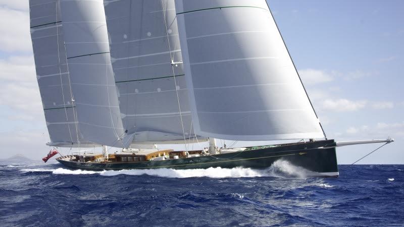 Superyacht Hetairos off Lanzarote - photo © Panamax / YPS Peter Neumann www.ypscollection.de