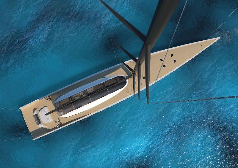 SY200 superyacht concept photo copyright Philippe Briand taken at  and featuring the Superyacht class