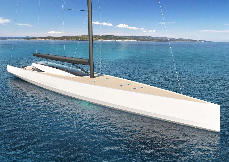 SY200 superyacht concept photo copyright Philippe Briand taken at  and featuring the Superyacht class
