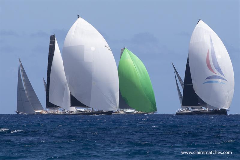 2020 Superyacht Challenge Antigua - Day 1 - photo © Claire Matches / www.clairematches.com