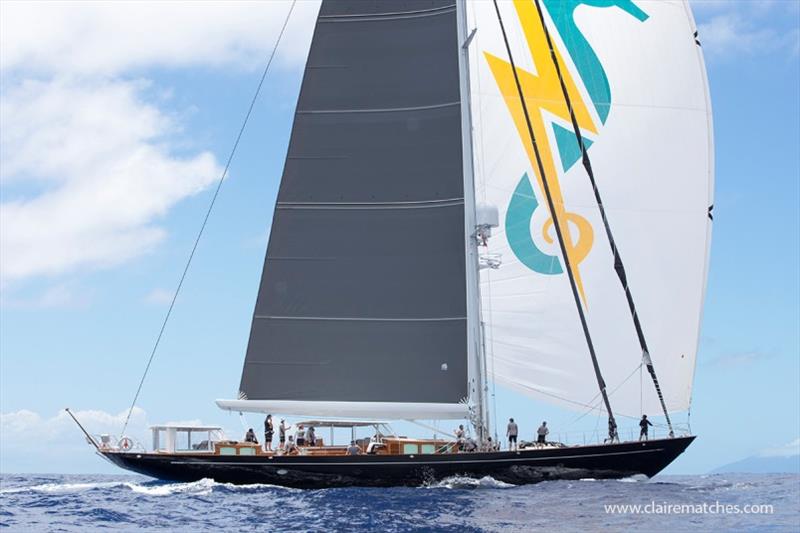 2020 Superyacht Challenge Antigua - Day 3 photo copyright Claire Matches / www.clairematches.com taken at  and featuring the Superyacht class