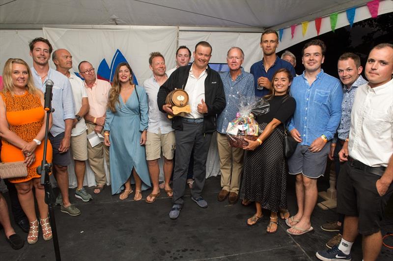 Buccaneers Class winners Oyster 885 Firebird, skippered by James McDonald - 2020 Superyacht Challenge Antigua, Final Day photo copyright Ted Martin taken at  and featuring the Superyacht class