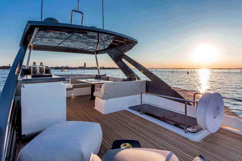Ferretti 670 photo copyright Ferretti Yachts taken at  and featuring the Superyacht class