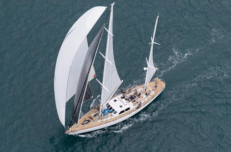 Doyle Sails Race Day 3 - Mastercard Superyacht Regatta, - February 26, 2021 - Auckland photo copyright Jeff Brown taken at Royal New Zealand Yacht Squadron and featuring the Superyacht class