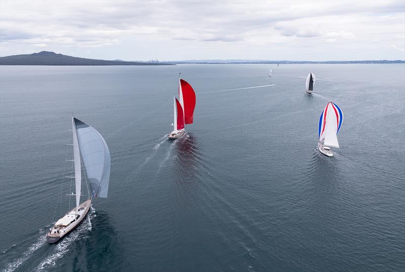 Doyle Sails Race Day 3 - Mastercard Superyacht Regatta, - February 26, 2021 - Auckland photo copyright Jeff Brown taken at Royal New Zealand Yacht Squadron and featuring the Superyacht class