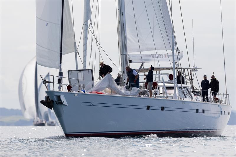 Doyle Sails Race Day 3 - Mastercard Superyacht Regatta, - February 26, 2021 - Auckland photo copyright Jeff Brown taken at Royal New Zealand Yacht Squadron and featuring the Superyacht class