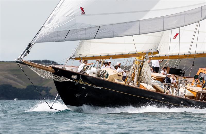 Day 4 - Mastercard Superyacht Regatta - February 27, 2021 - Royal New Zealand Yacht Squadron photo copyright Jeff Brown taken at Royal New Zealand Yacht Squadron and featuring the Superyacht class