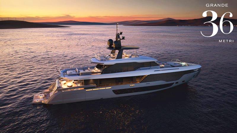 Grande 36METRI photo copyright Azimut Yachts taken at  and featuring the Superyacht class