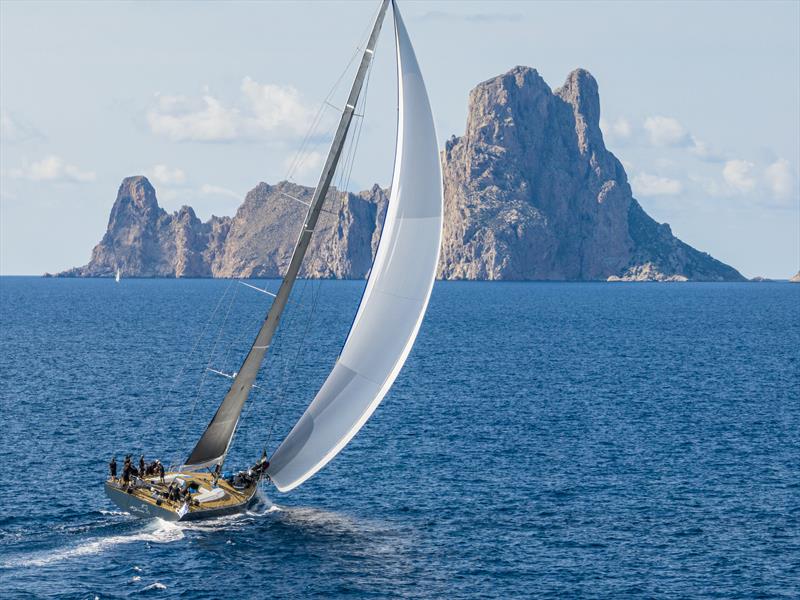 2022 Ibiza JoySail Day 2 photo copyright Sailing Energy taken at Club Náutico de Ibiza and featuring the Superyacht class