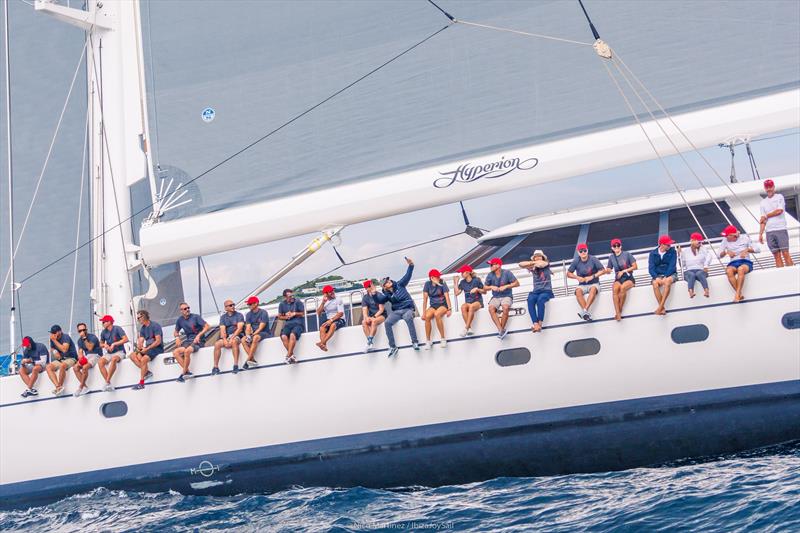 Ibiza JoySail day 3 photo copyright Nico Martinez taken at Club Náutico de Ibiza and featuring the Superyacht class