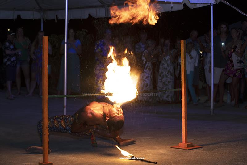 The evening festivities at Nelson's Dockyard - 2023 Superyacht Challenge Antigua - Day 3 photo copyright Claire Matches / www.clairematches.com taken at  and featuring the Superyacht class