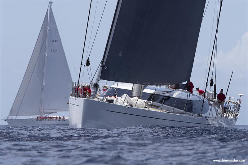 The 148ft Dubois sloop Gitana - 2023 Superyacht Challenge Antigua - photo © Claire Matches / www.clairematches.com