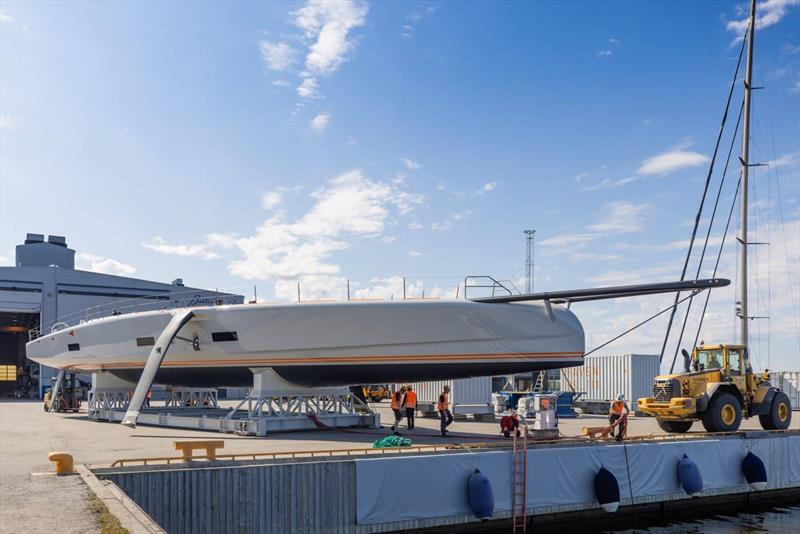 Baltic 111 Custom foil-assisted superyacht 'Raven' - photo © Baltic Yachts