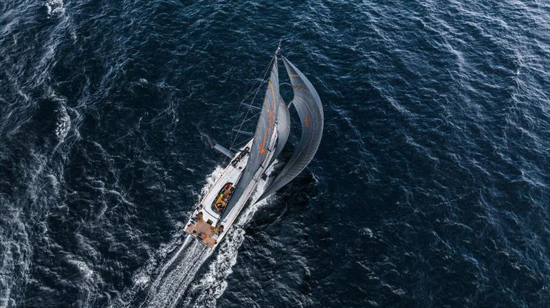 Baltic 111 Custom foil-assisted superyacht 'Raven' officially launched ahead of foiling trials photo copyright Dan-Erik Olsen taken at  and featuring the Superyacht class